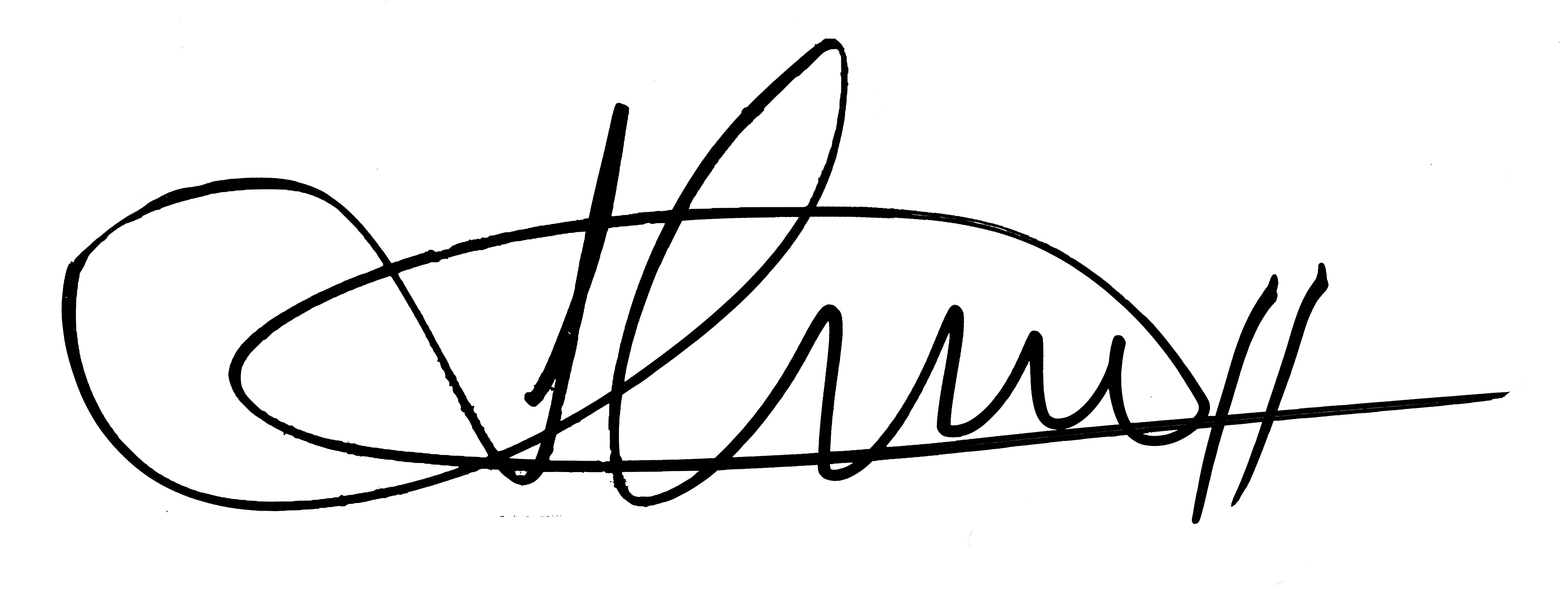 Signature de Bilel Abassi